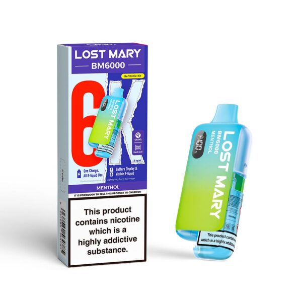 LOST MARY MENTHOL PREFILLED POD KIT