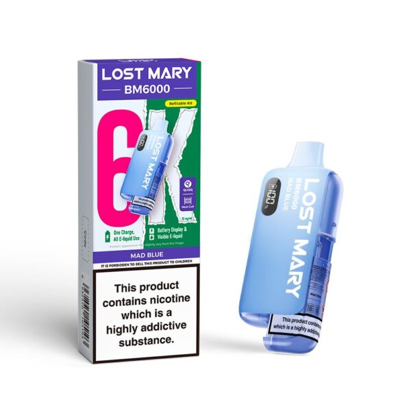 LOST MARY MAD BLUE PREFILLED POD KIT