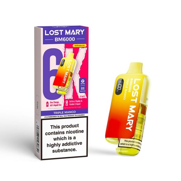 LOST MARY TRIPLE MANGO PREFILLED POD KIT