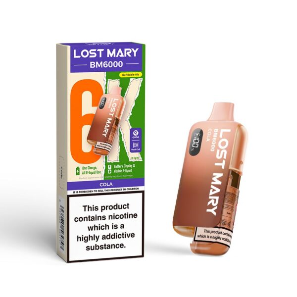 LOST MARY COLA PREFILLED POD KIT