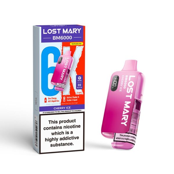 LOST MARY CHERRY ICE PREFILLED POD KIT