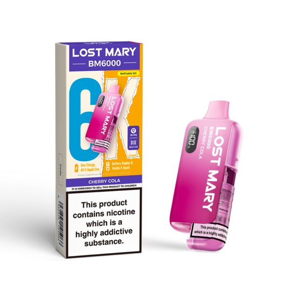 LOST MARY CHERRY COLA PREFILLED POD KIT