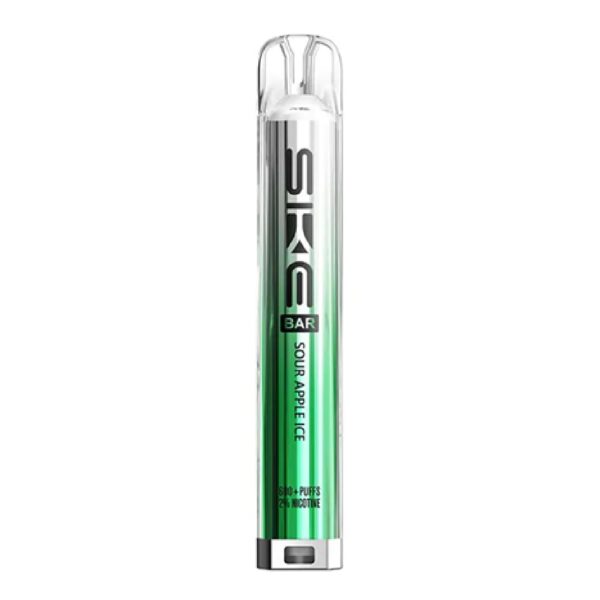 Second image of SKE CRYSTAL SOUR APPLE ICE PREFILLED POD KIT
