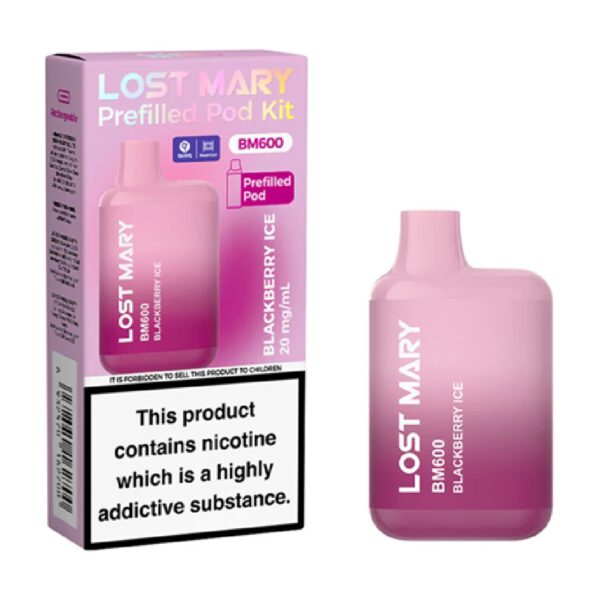 LOST MARY BLACKBERRY ICE PREFILLED POD KIT
