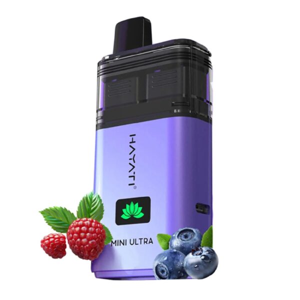 Second image of HAYATI ULTRA MINI BLUEBERRY RASPBERRY PREFILLED POD KIT
