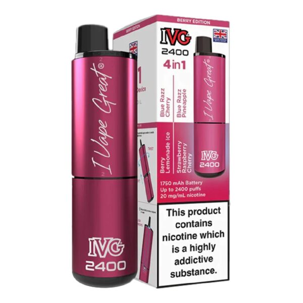 IVG BERRY EDITION 4 IN 1 PREFILLED POD KIT