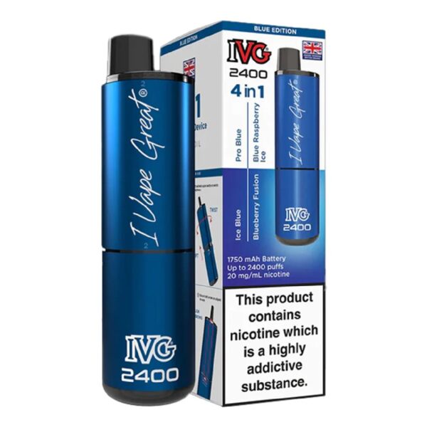 IVG BLUE EDITION 4 IN 1 PREFILLED POD KIT