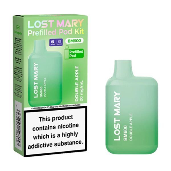 LOST MARY DOUBLE APPLE PREFILLED POD KIT