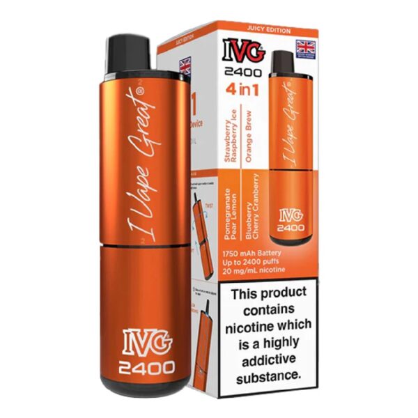 IVG JUICY EDITION 4 IN 1 PREFILLED POD KIT