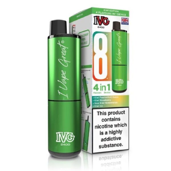 IVG KIWI EDITION 4 IN 1 PREFILLED POD KIT