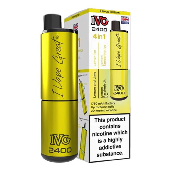 IVG LEMON EDITION 4 IN 1 PREFILLED POD KIT