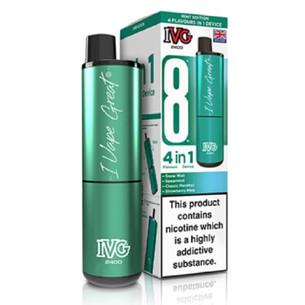 IVG MINT EDITION 4 IN 1 PREFILLED POD KIT