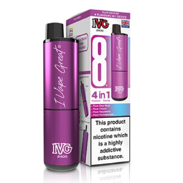 IVG PLUM EDITION 4 IN 1 PREFILLED POD KIT