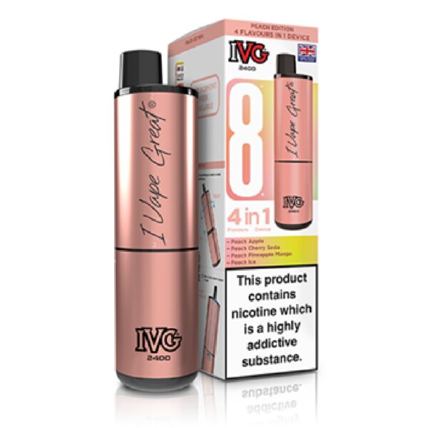 IVG PEACH EDITION 4 IN 1 PREFILLED POD KIT