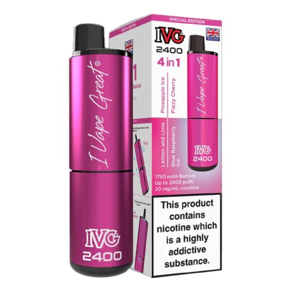 IVG SPECIAL EDITION 4 IN 1 PREFILLED POD KIT