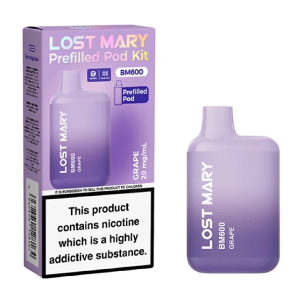 LOST MARY GRAPE PREFILLED POD KIT