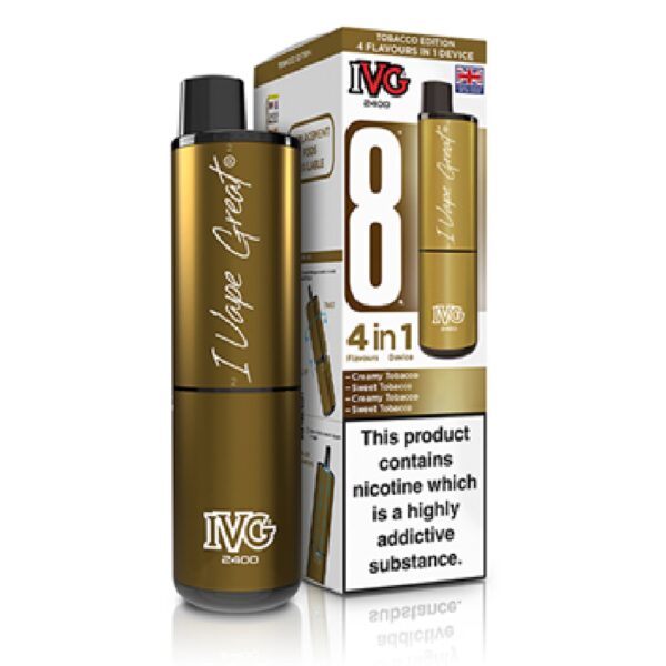 IVG TOBACCO EDITION 4 IN 1 PREFILLED POD KIT