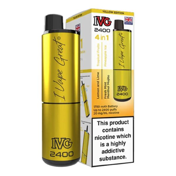 IVG YELLOW EDITION 4 IN 1 PREFILLED POD KIT