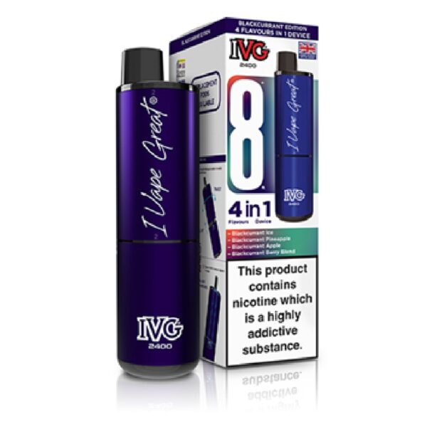 IVG BLACKCURRANT EDITION 4 IN 1 PREFILLED POD KIT