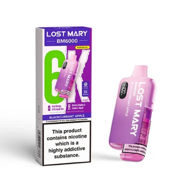 LOST MARY BLACKCURRANT APPLE PREFILLED POD KIT