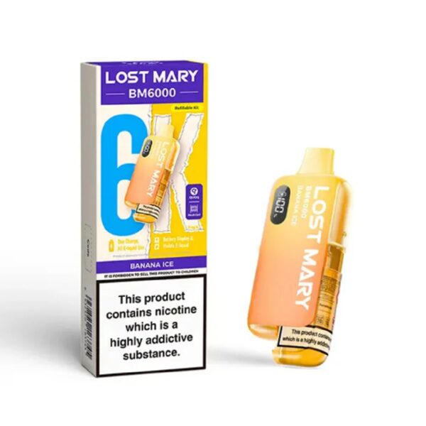 LOST MARY BANANA ICE PREFILLED POD KIT