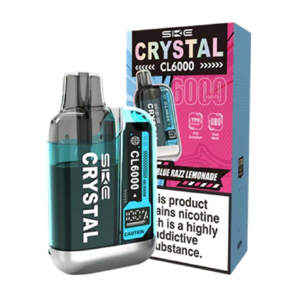 SKE CRYSTAL BLUE RAZZ LEMONADE PREFILLED POD KIT