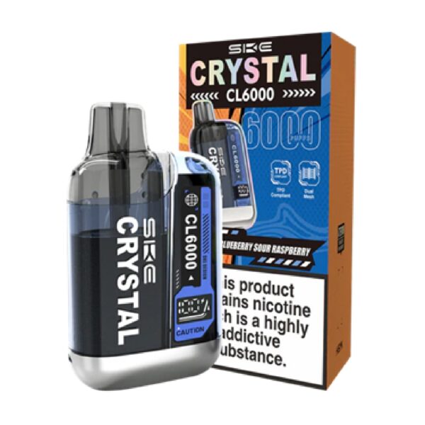 SKE CRYSTAL BLUEBERRY SOUR RASPBERRY PREFILLED POD KIT