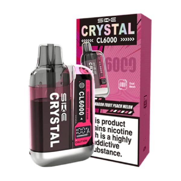 SKE CRYSTAL DRAGON FRUIT PEACH MELON PREFILLED POD KIT