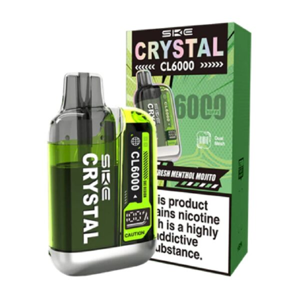 SKE CRYSTAL FRESH MENTHOL MOJITO PREFILLED POD KIT