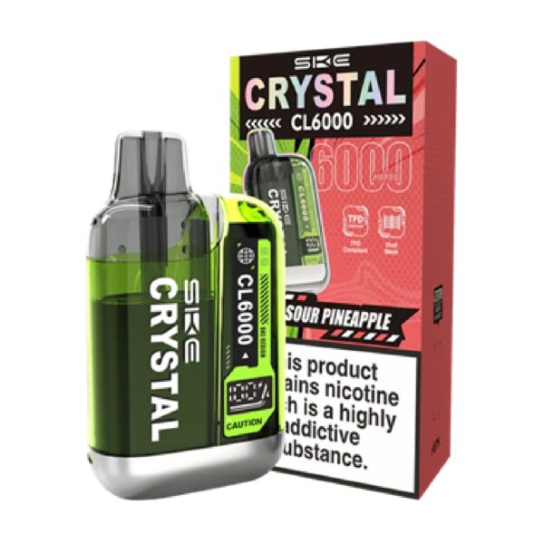 SKE CRYSTAL SOUR PINEAPPLE PREFILLED POD KIT
