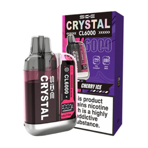 SKE CRYSTAL CHERRY ICE PREFILLED POD KIT