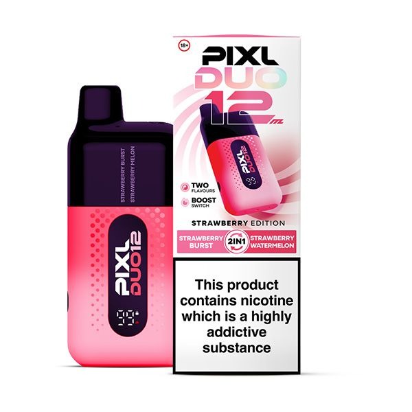 PIXL DUO 12 STRAWBERRY EDITION PREFILLED POD KIT
