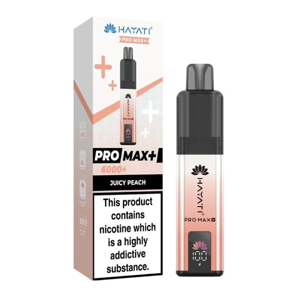 HAYATI PRO MAX JUICY PEACH PREFILLED POD KIT