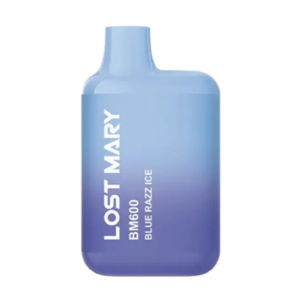 Second image of LOST MARY BLUE RAZZ ICE PREFILLED POD KIT