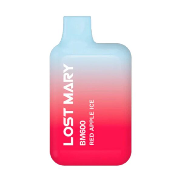 Second image of LOST MARY RED APPLE ICE PREFILLED POD KIT