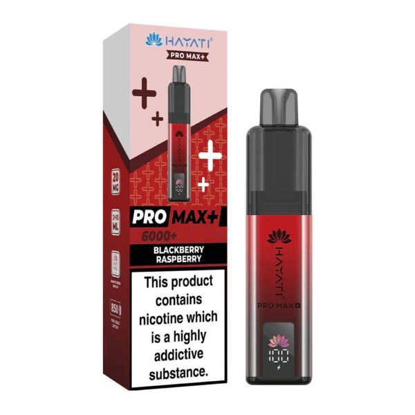 HAYATI PRO MAX BLACKBERRY RASPBERRY PREFILLED POD KIT