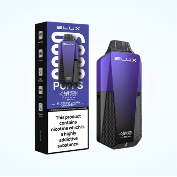 ELUX BLUEBERRY CHERRY CRANBERRY PREFILLED POD KIT