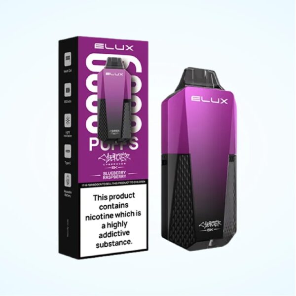 ELUX BLUEBERRY RASPBERRY PREFILLED POD KIT