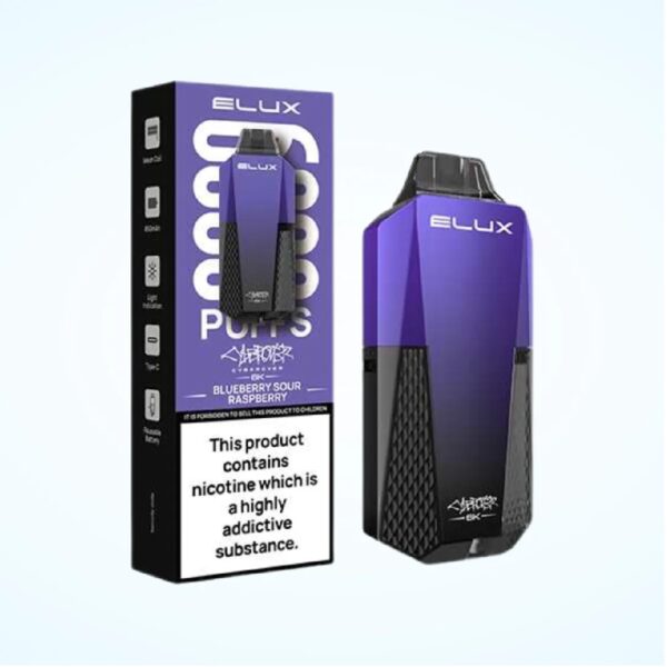 ELUX BLUEBERRY SOUR RASPBERRY PREFILLED POD KIT
