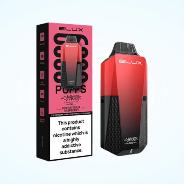 ELUX CHERRY SOUR RASPBERRY PREFILLED POD KIT