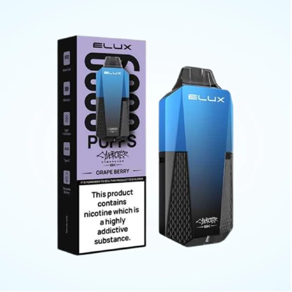 ELUX GRAPE BERRY PREFILLED POD KIT