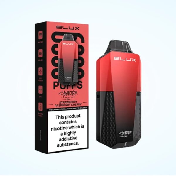 ELUX STRAWBERRY RASPBERRY CHERRY PREFILLED POD KIT