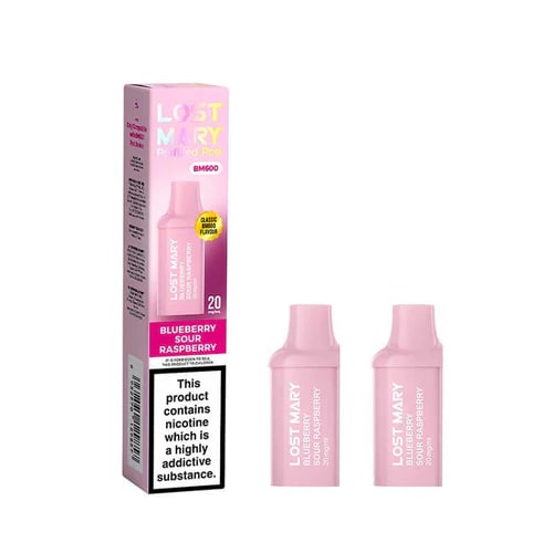LOST MARY BLUEBERRY SOUR RASPBERRY PREFILLED POD