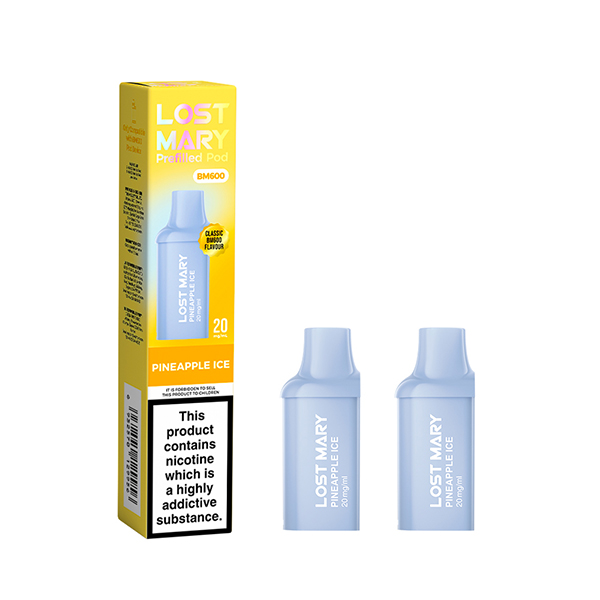LOST MARY PINEAPPLE ICE PREFILLED POD