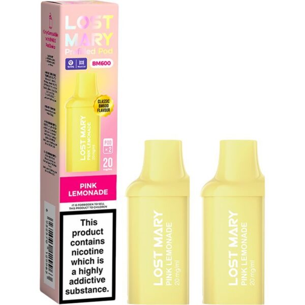 LOST MARY PINK LEMONADE PREFILLED POD