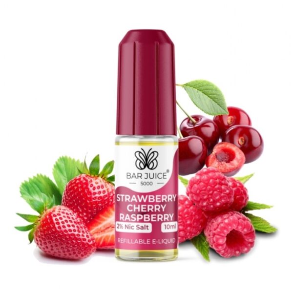 Second image of BAR JUICE 5000 STRAWBERRY CHERRY RASPBERRY