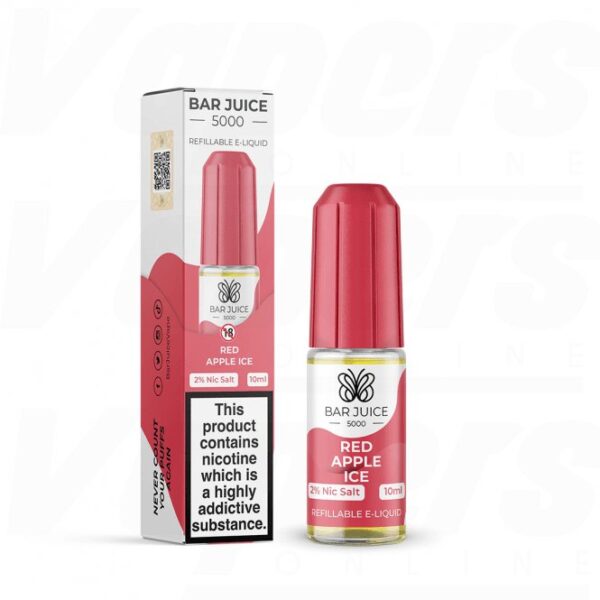 BAR JUICE 5000 RED APPLE ICE