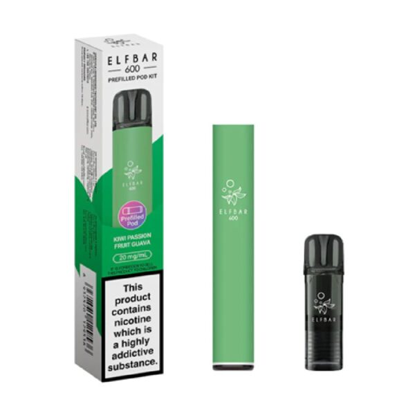ELFBAR KIWI PASSION FRUIT GUAVA PREFILLED POD KIT