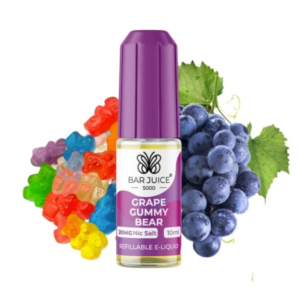 Second image of BAR JUICE 5000 GRAPE GUMMY BEAR