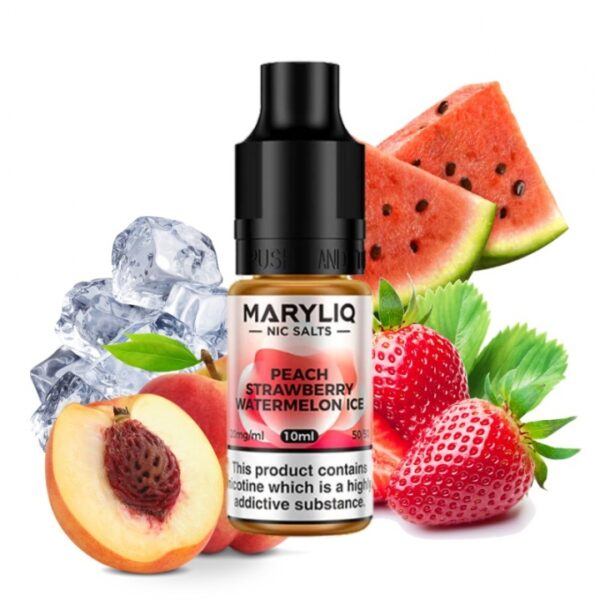 Second image of MARYLIQ PEACH STRAWBERRY WATERMELON ICE